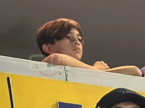 Por qué Thiago Messi fue a ver a Boca a La Bombonera