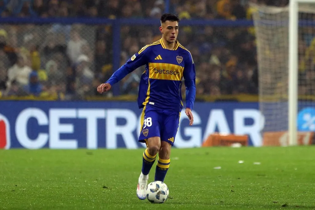 Anselmino en Boca (Getty Images)