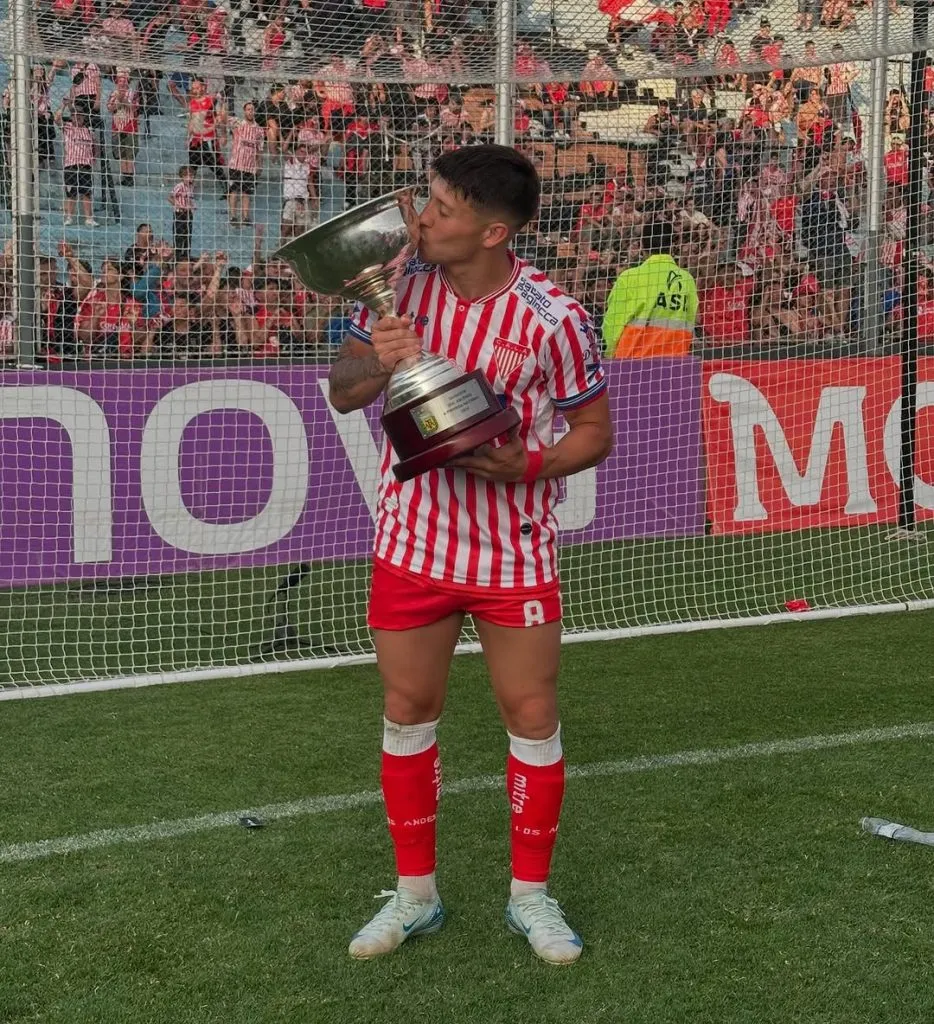 Gastón Gerzel logró el ascenso a la Primera Nacional con Los Andes. (Instagram)