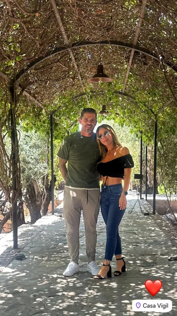 Gago viajó a Mendoza junto a su pareja para pasar fin de año. (Instagram)