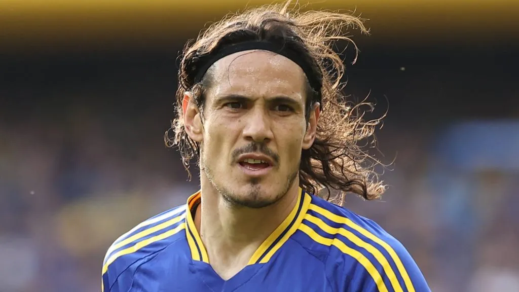 Cavani llegó libre del Valencia a mediados del 2023. (Imago)