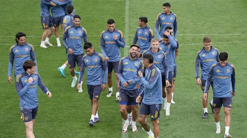 Boca se entrena en Ezeiza para afrontar un 2025 que será agotador.
