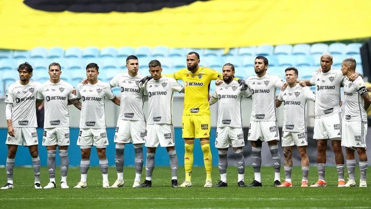 Gago pidió a un futbolista del Atlético Mineiro.