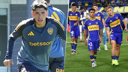 Palacios se sumó a la pretemporada y competirá por un puesto.