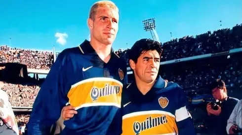Martín Palermo eligió venir a Boca tras el llamado de Maradona.