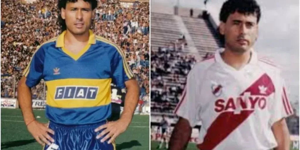 José Luis Villarreal vistió las camisetas de Boca y River.