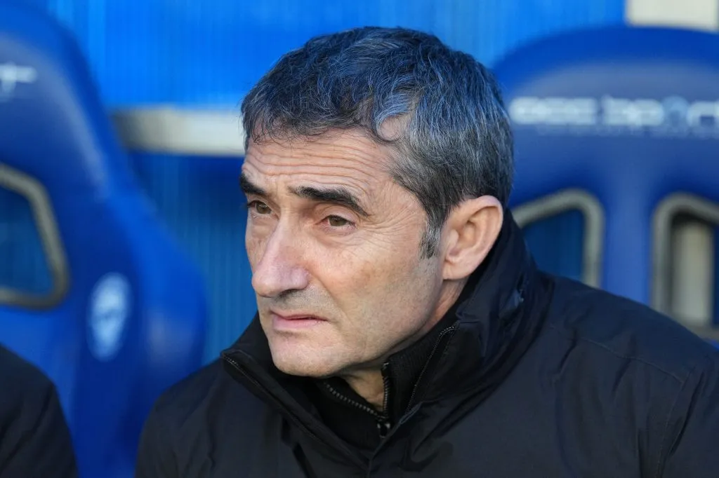 Ernesto Valverde, DT de Athletic Bilbao (Getty Images)