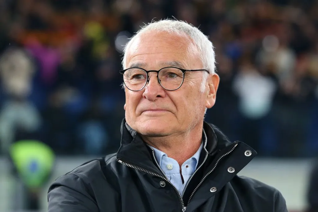Claudio Ranieri, DT de Roma (Getty Images)