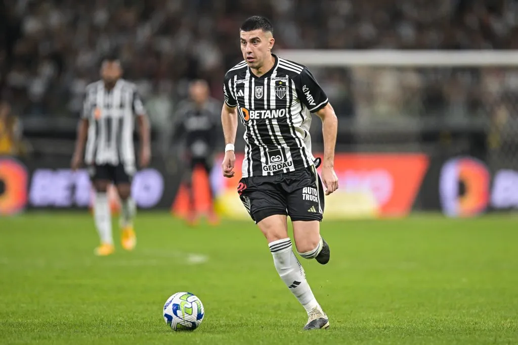 Rodrigo Battaglia le comunicó a Atlético Mineiro que no seguirá en 2025. (Getty)