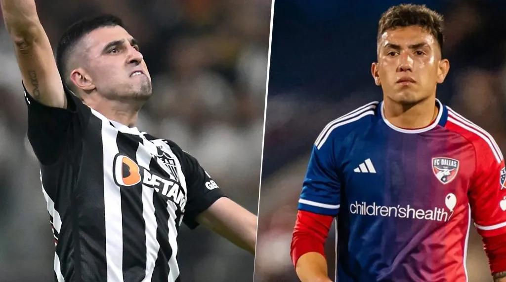 Battaglia y Velasco, muy cerca de Boca. (Getty/DallasOficial)