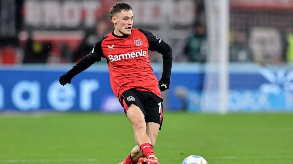 Florian Wirtz, el volante ofensivo que podría irse al Bayern Munich. (Getty)