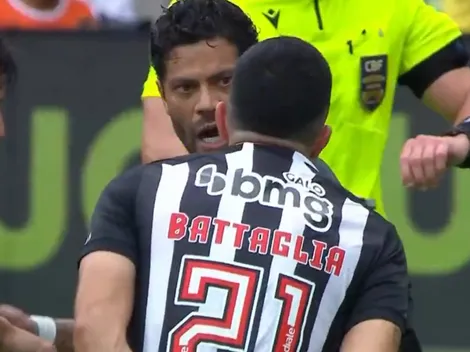 Puro carácter: el día que Battaglia se le plantó a Hulk en el Atlético Mineiro
