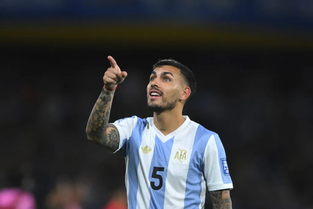 Leandro Paredes, podría volver a Boca en este mercado de pases. (Getty Images)
