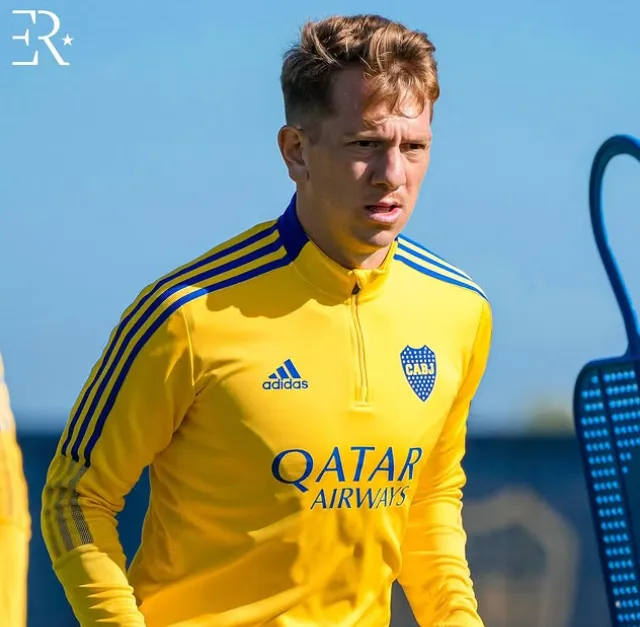 Rolón quiere quedarse a pelear por un lugar en Boca. (Foto: @estebanrolonoficial)