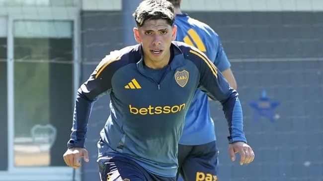 Palacios fue el primer refuerzo de Boca a fines del 2024. (Boca Juniors)