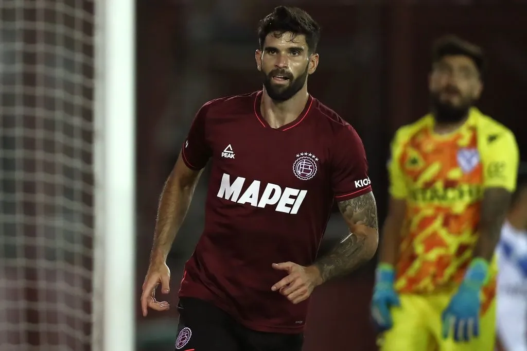 Nicolás Orsini, en Lanús. (Getty)