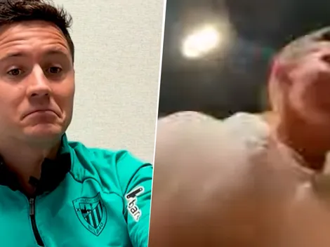 Ya le pasó antes: el día en que Ander Herrera se peleó con un hincha del Zaragoza que lo apuró a volver