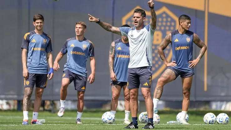 Gago, a pura indicación en Boca Predio.