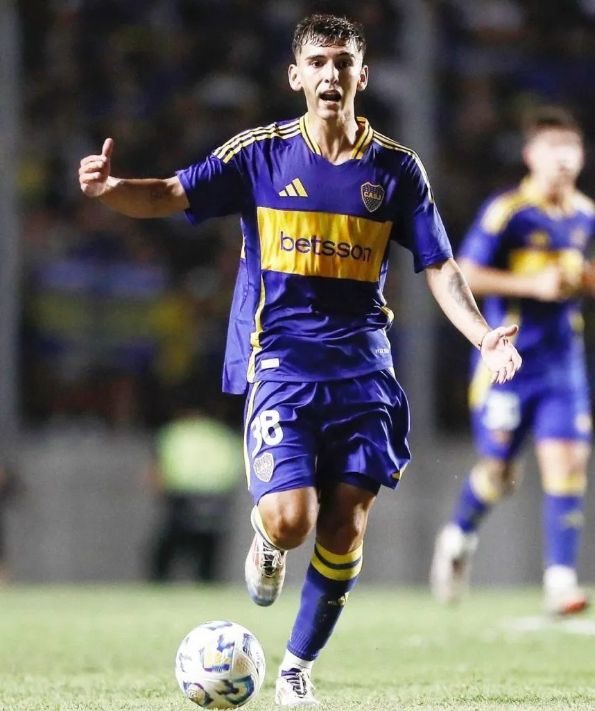 Rey Domenech debutó ante Juventude, en San Nicolás. Foto: Prensa CABJ.