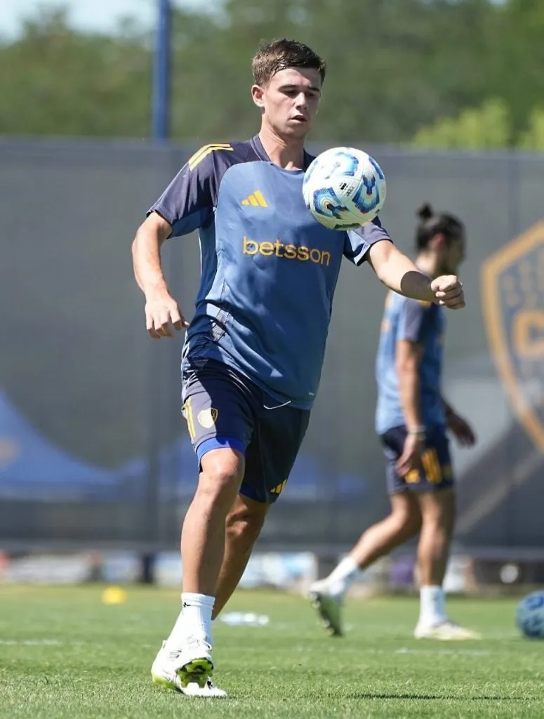 Dalmasso está haciendo su primera pretemporada. Foto: Prensa CABJ