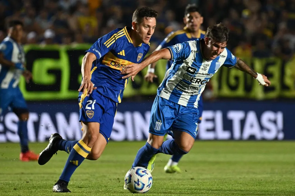 Ander Herrera, en su debut en Boca. (Getty)