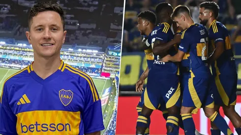 Herrera fue presentado oficialmente como jugador de Boca.