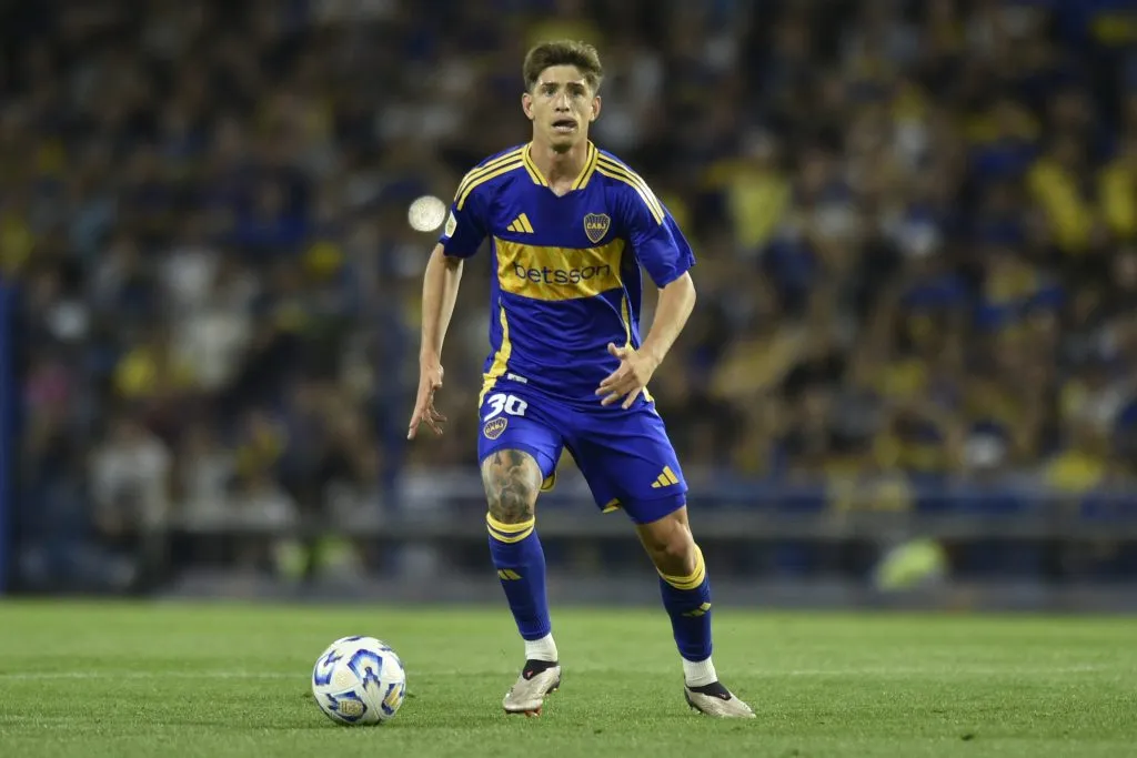 Tomás Belmonte, ¿será baja ante Argentinos? (Getty)