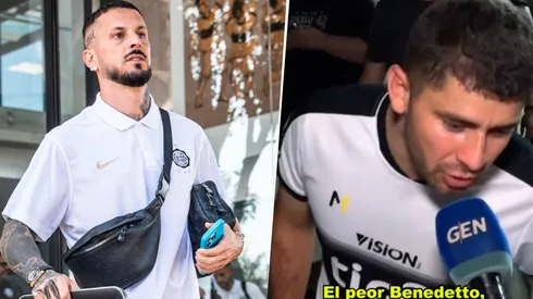 Críticas para Benedetto en su primer partido oficial en Olimpi.