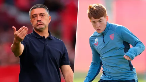 La fuerte frase del DT de Sevilla sobre el futuro de Barco.