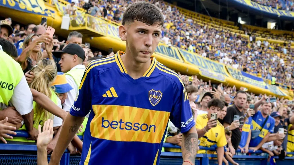 Camilo Rey Domenech jugará en la Reserva de Boca para que sume minutos. (Getty Images)