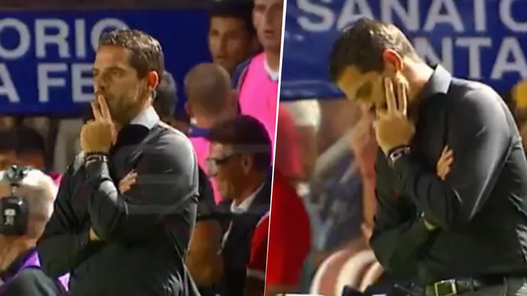 El entrenador Xeneize reaccionó al empate agónico de Unión ante Boca.