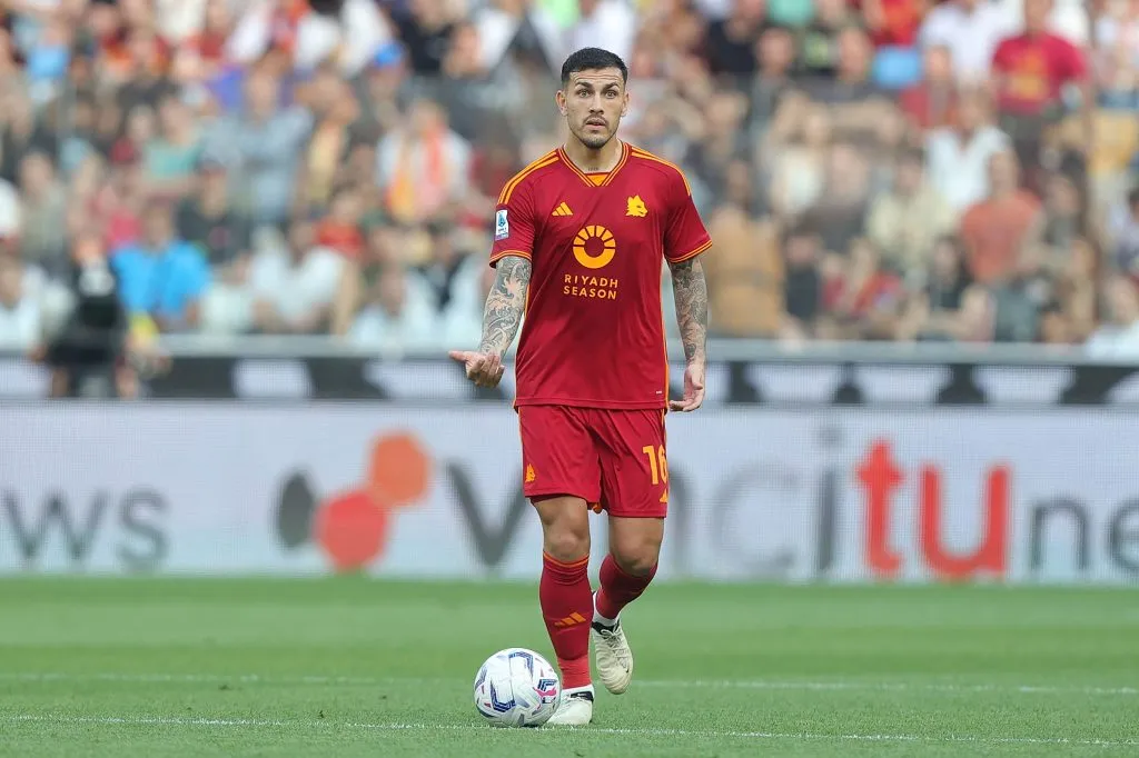Leandro Paredes, a la espera de disputar su partido con Roma. (Getty)