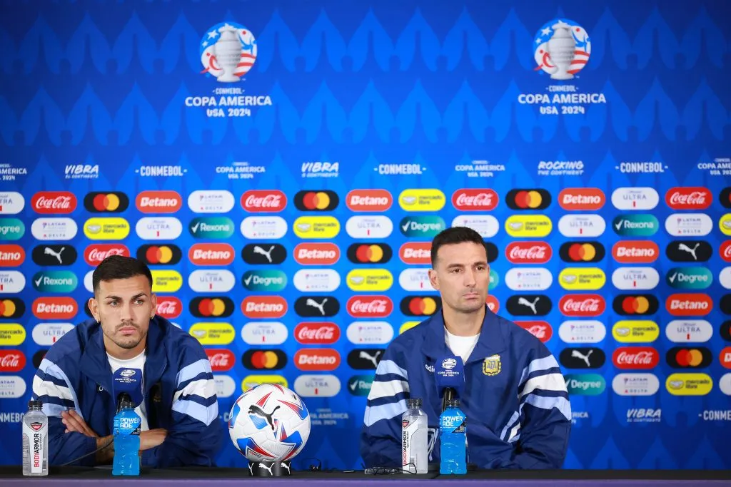 Lionel Scaloni ya tomó postura sobre la posible llegada de Paredes a Boca. (Getty)