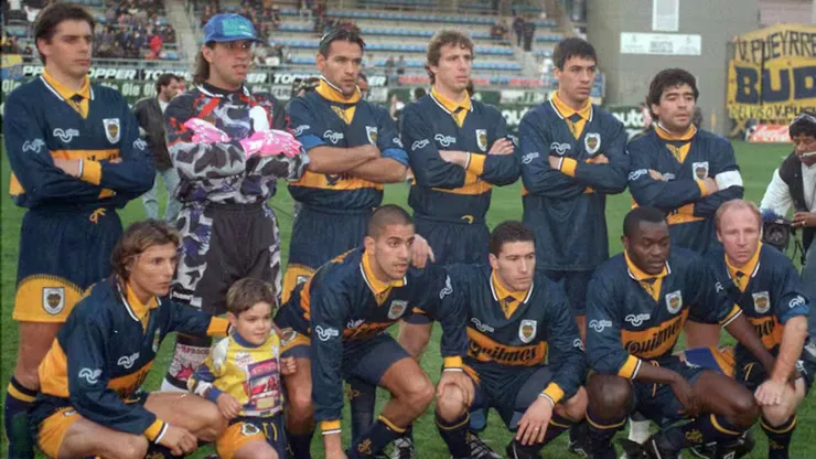 El ex defensor vistió la camiseta de Boca entre 1994 y 1996.
