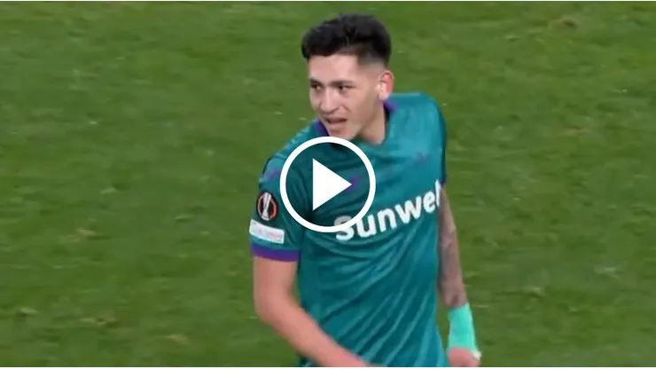 Vázquez convirtió en la Europa League.