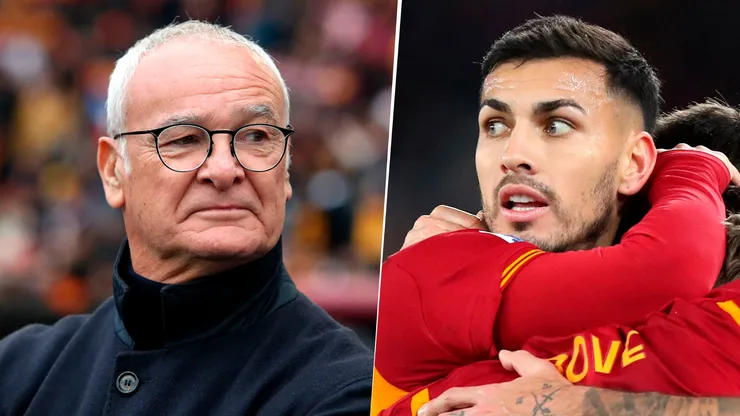 La nueva decisión del DT de Roma con Leandro Paredes.