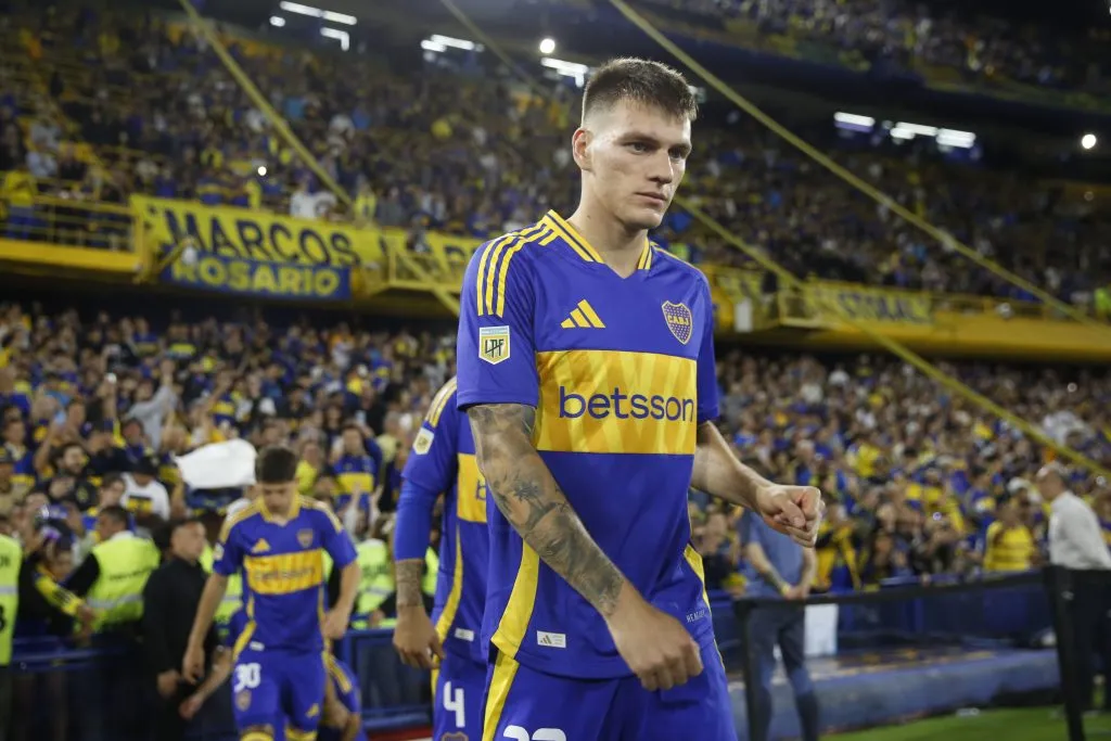 Kevin Zenón podría salir de Boca en este mercado. (Getty Images)