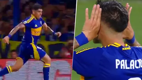 El chileno estampó el segundo gol de Boca y le da la ventaja ante Huracán.