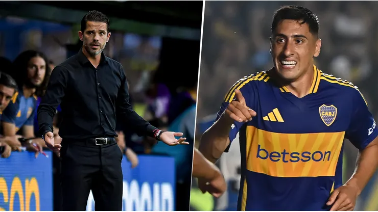 Gago habló de la situación de Merentiel como suplente.
