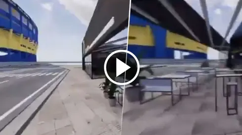 Boca prepara una obra en las cercanías a La Bombonera.