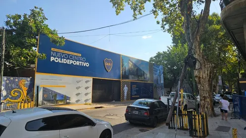 Acá va a ser el gimnasio que tendrá el club para los socios.