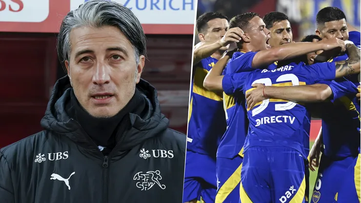 El DT de la Selección de Suiza fue a ver a Lucas Blondel en el predio de Boca