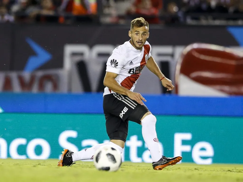 Marcelo Saracchi en River en 2018 (Getty Images)