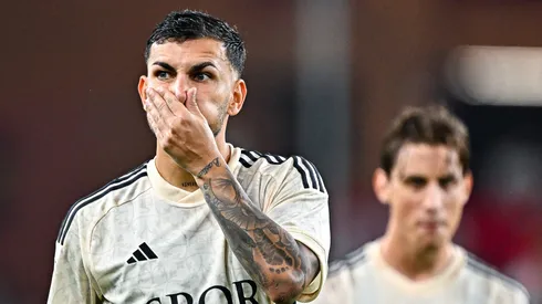 Paredes recibió un duro golpe en Roma.