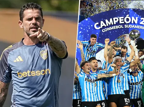 Martirena habló de Gago antes de enfrentarlo con Racing: "Lo respeto mucho"