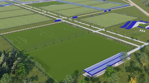 Boca hará más canchas en el predio de Ezeiza.