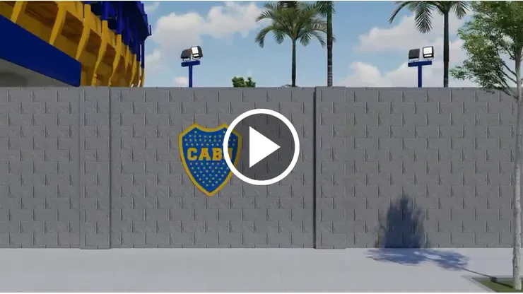 Boca hará obras de mejora en los alrededores de La Bombonera.