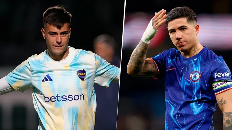 Enzo Fernández le dedicó un posteo a Aaron Anselmino.