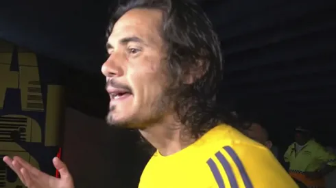 Edinson Cavani, delantero de Boca