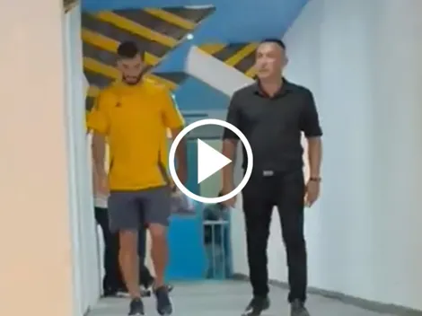 VIDEO | Marcelo Saracchi se fue rengueando por una patada en el Boca-Racing que debió ser expulsión